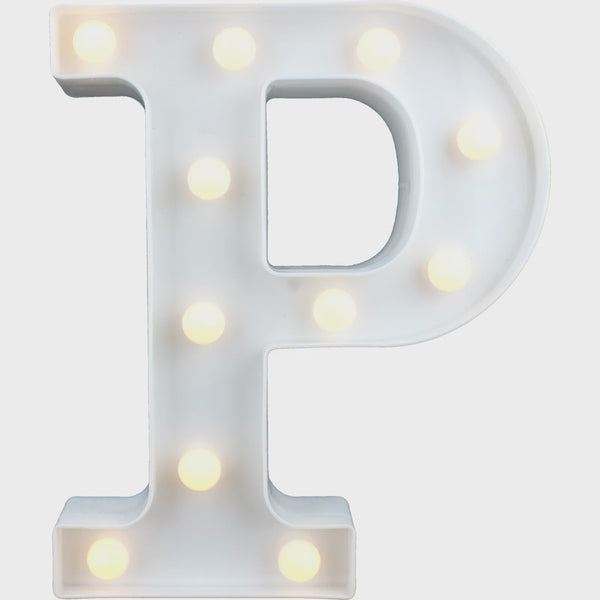 LED LETTER LIGHT P